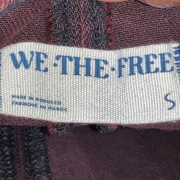 We The Free Burgundy overalls - Picture 3 of 10